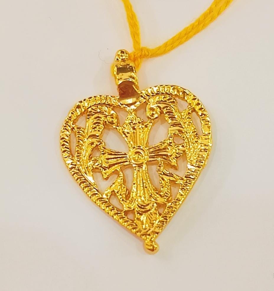 Heartin Cross Thali Tt0029