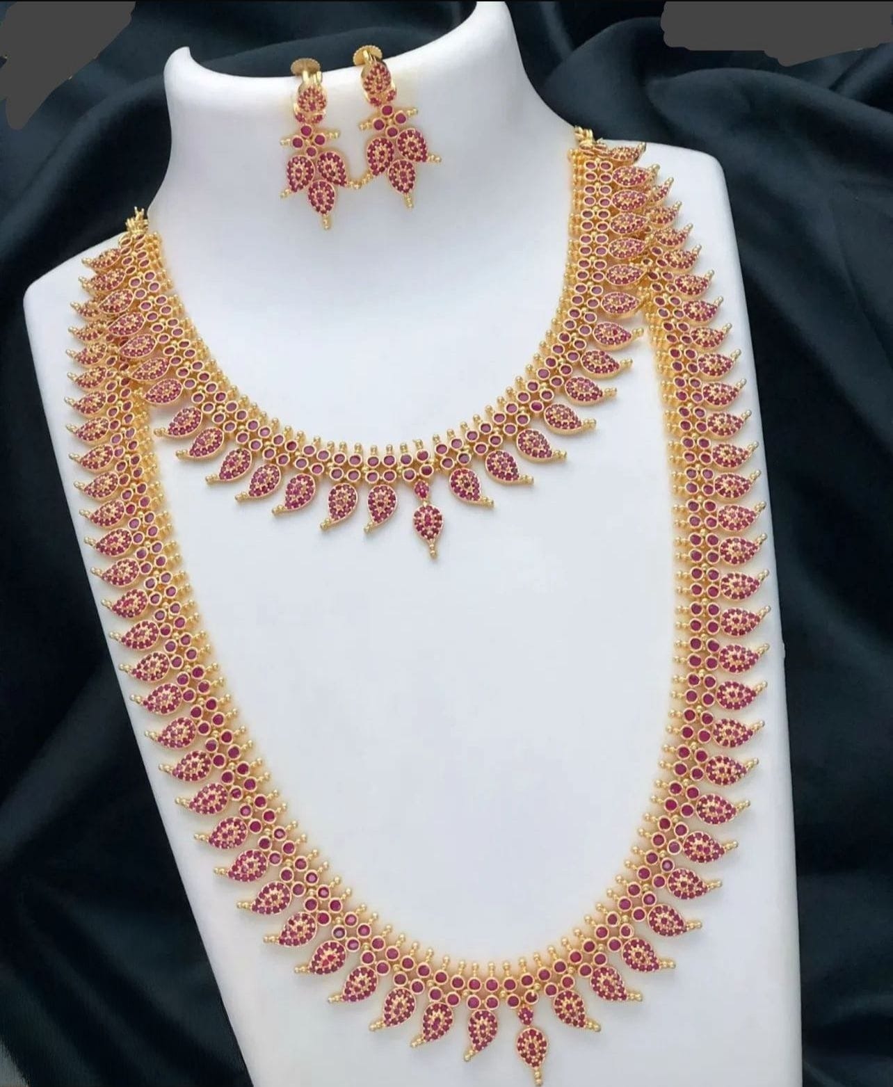Ad Stone Aaram Necklace Sa0087 Pink