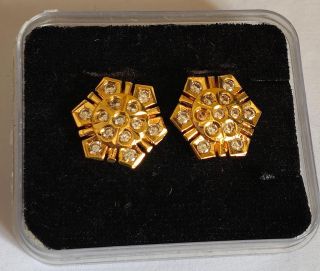 Ad Stone Ear Ring Ad0421 White