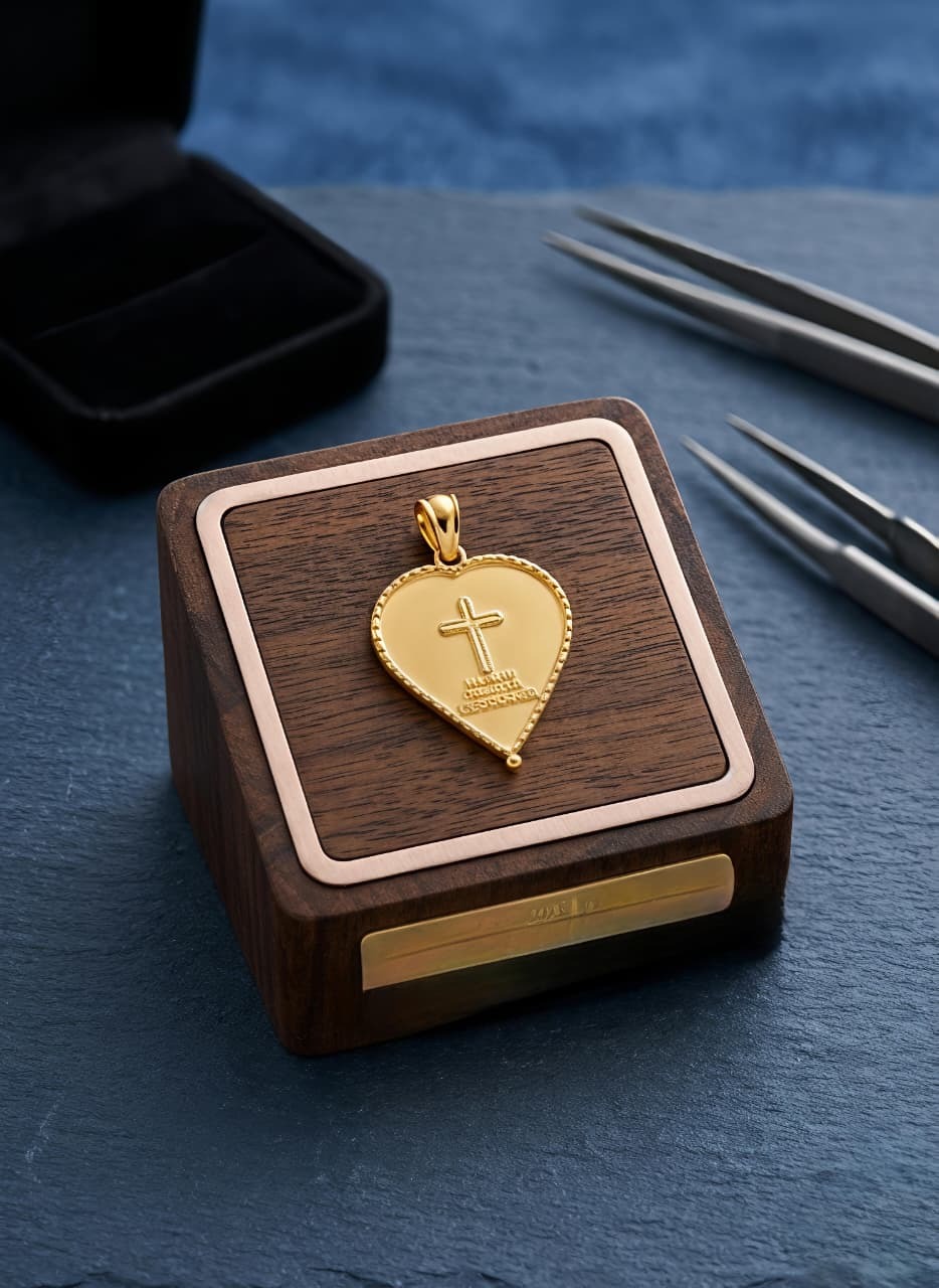 Heartin Cross Thali Tt0032