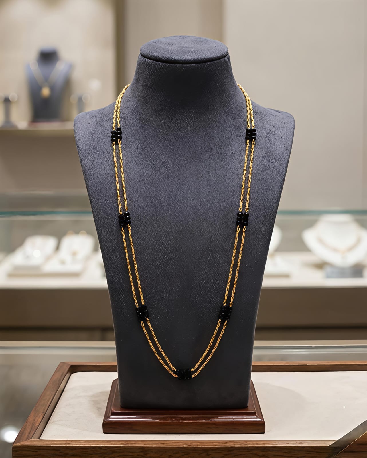 24 Inch Double Layer Chain 4r0002