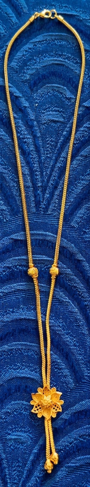 Plain Flower 18 Inch Chain Ei0191