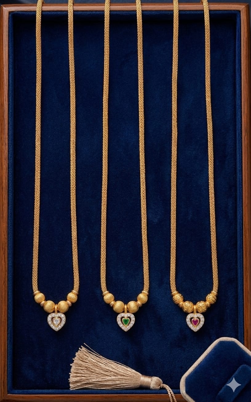 Single Heart 18 Inch Chain Ei0184