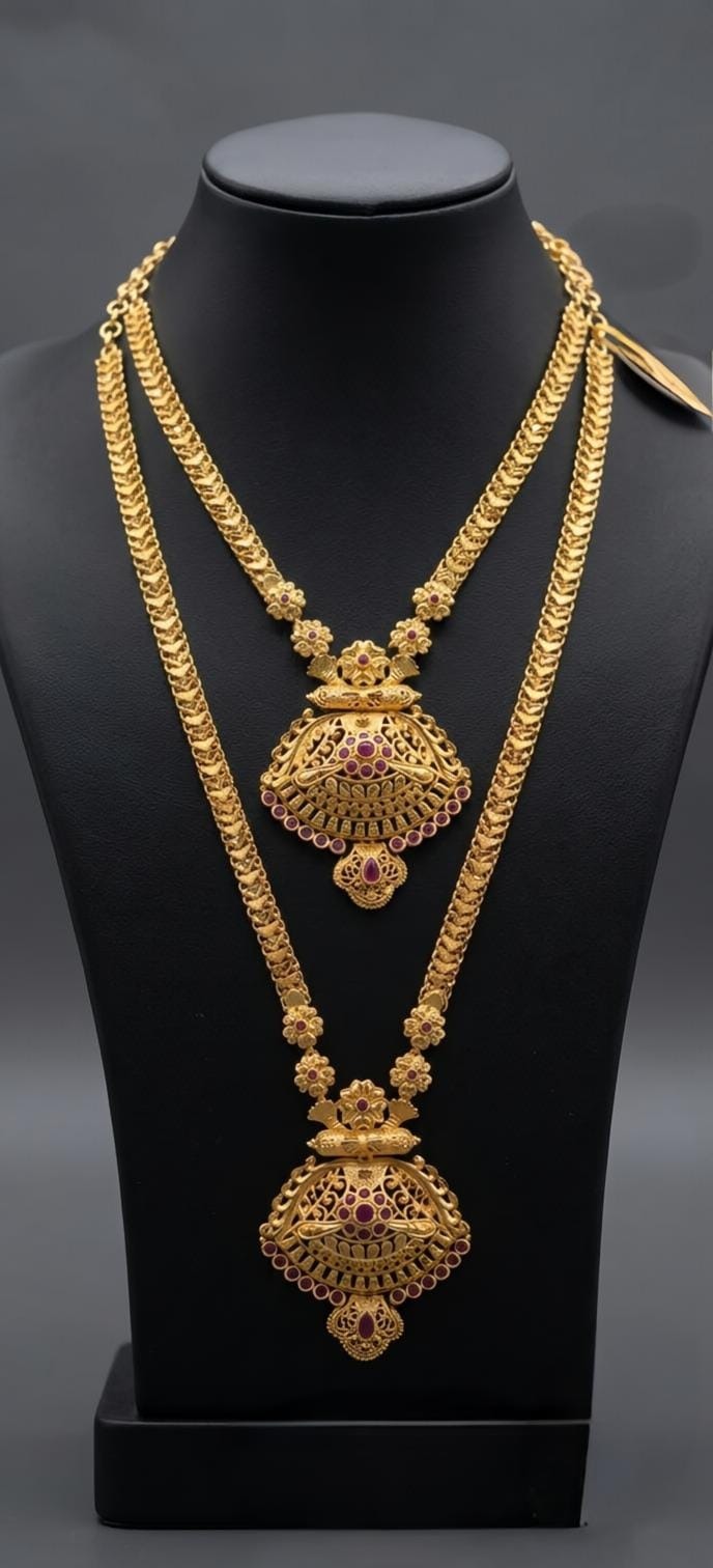 Forming Stone Aaram Necklace Pink Sf0006