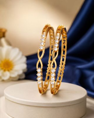 2.10 Ad Stone Bangle White 210ad0012	 