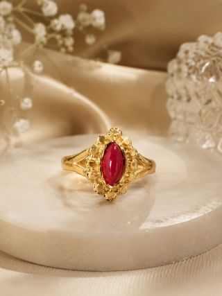 Panchalogam Stone Ring Os0061